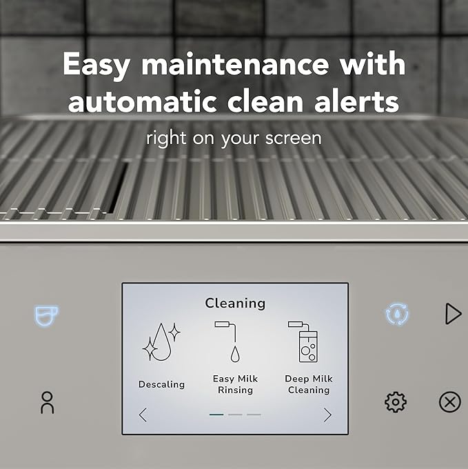 KitchenAid Fully Automatic Espresso Machine KF7, KES8557, Porcelain White