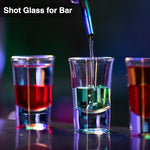 Load image into Gallery viewer, Ruckae 12 Pack 1oz Shot Glasses Set with Tray Heavy Base Clear Shot Glasses Bulk for Vodka Tequila Whiskey Liquor