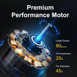 Load image into Gallery viewer, V6 Pro Portable Coffee Grinder Electric, 60 Grind Settings USB-C Rechargeable, 4400mAh for Espresso to Cold Brew, Wireless Rechargeable Coffee Grinders for Travel, Camping, Office