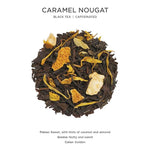 Load image into Gallery viewer, Tea Forte Caramel Nougat Premium Loose Leaf Caffeinated Black Tea Blend Canister, Makes 35-50 Cups