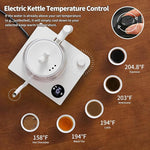 Load image into Gallery viewer, Water Kettle Electric Gooseneck Kettle with 50pcs Coffee Filter,±1℉ Temperature Control, Stainless Steel, Matte Material,Fast Heating, Ideal for Precise Pour-Over Coffee and Tea