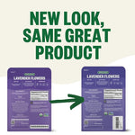 Load image into Gallery viewer, FGO Organic Dried Lavender Flowers, Extra Grade Dried Buds, Imported From France for Culinary or Sachet Bags, 4oz, Packaging May Vary (Pack of 1)