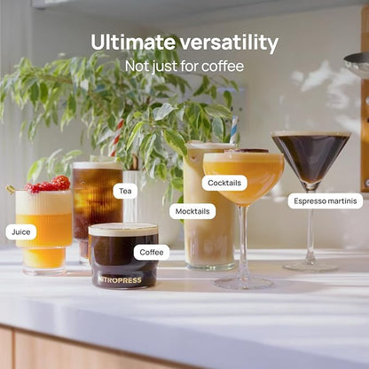 NitroPress Nitro Cold Brew Coffee Makers | At-Home Nitro Coffee Maker