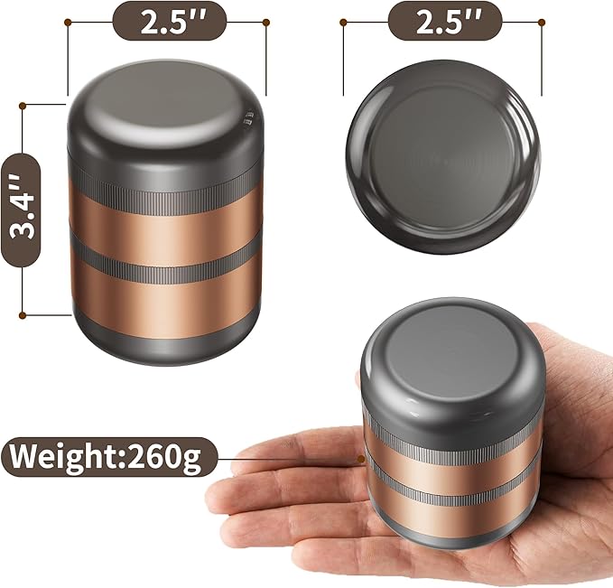 Grinder, 2.5 Inch Manual Grinder