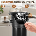 Load image into Gallery viewer, Knock Box for Espresso Grounds Commercial Floor-Standing Coffee Grounds Knock Box with Brush 18L Large Capacity Coffee Knockbox with Towel and Garbage Bags for Coffee Shops,Bar Home,Coffee lovers