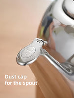 Load image into Gallery viewer, Whistling Stovetop Tea Kettle,Food Grade 316 Stainless Steel,Hot Water Fast to Boil,Stovetop Kettle with Ergonomic Handle,3.1 Quart Capacity