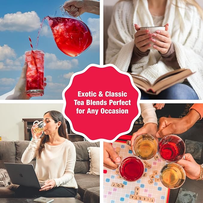 Tiesta Tea - Lemon Black Tea, Loose Leaf, Lemon Citrus Black, Premium Blend, High Caffeinated, Makes Hot or Iced, Brews Up to 50 Cups, 5oz Refillable Tin