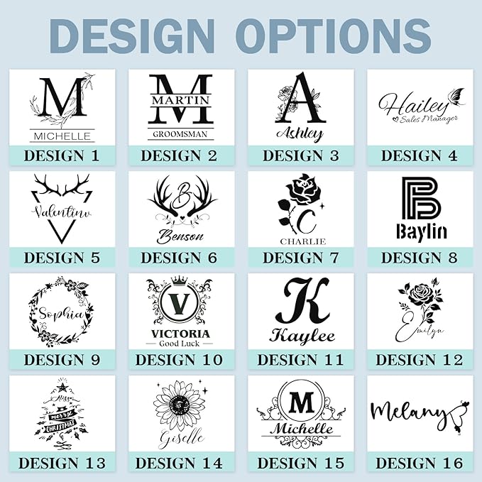 Personalized Tumblers with Engraved Name, Personalized Birthday Gifts for Men Women, Custom 20oz Stainless Steel Coffee Tumbler with Lids and Straws, Custom Travel Mug Cup