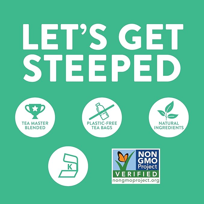 Stash Tea Double Bergamot Earl Grey Black Tea, Box of 100 Tea Bags