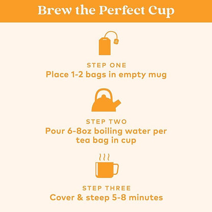 ORGANIC INDIA Calming Tulsi Ashwagandha Herbal Tea - Holy Basil Tea with Ashwagandha Root, Supports Restful Sleep - Adaptogen, Vegan, USDA Certified Organic, Non-GMO - 18 Infusion Bags, 3 Pack