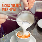 Load image into Gallery viewer, Milk Frother, Electric Milk Frother and Steamer 4 in 1 Automatic Coffee Steamer Frother, 11.8OZ / 350ML Warm and Cold Foam Frother For Coffee,Latte, Cappuccino, Macchiato, Hot Chocolate