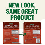 Load image into Gallery viewer, FGO Organic Oolong Tea, Eco-Conscious Tea Bags, 100 Count, Packaging May Vary (Pack of 1)