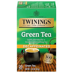 Load image into Gallery viewer, Twinings Decaffeinated Green Tea Individually Wrapped Bags, 20 Count (Pack of 1), Smooth Flavour, Enticing Aroma, Enjoy Hot or Iced, 20 Teabags