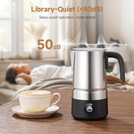 Load image into Gallery viewer, AMZCHEF 8-IN-1 Milk Frother and Steamer 600W w/Smart Touch Control, Detachable Frother for Coffee, Automatic Warm and Cold Foam Maker, Hot Chocolate Maker, Dishwasher Safe