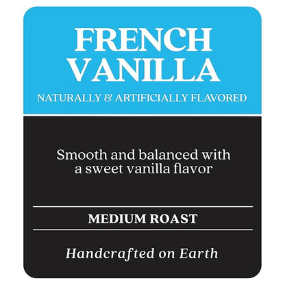 Copper Moon Medium Roast Whole Bean Coffee, French Vanilla, 5 Lb