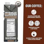 Load image into Gallery viewer, Wandering Bear Decaf Cold Brew Coffee, 32 fl oz, 6 pack - Extra Strong, Bold, Smooth, Unsweetened, Shelf-Stable, Ready to Drink, Iced Cold Brewed Coffee Drinks - Gluten Free &amp; Vegan Decaf