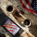 Load image into Gallery viewer, Warpath Coffee Medium Roast Whole Bean Coffee, Summer Blend, High Caffeine, Extra Strong Roasted 100% Arabica Coffee Beans Whole, Caribbean Inspired Blue Mountain Blend, Created by Navy SEALs, 12oz
