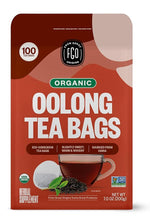 Load image into Gallery viewer, FGO Organic Oolong Tea, Eco-Conscious Tea Bags, 100 Count, Packaging May Vary (Pack of 1)
