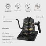 Load image into Gallery viewer, Water Kettle Electric,Gooseneck Electric Kettle with 50pcs Coffee Filter,±1℉ Temperature Control, Fast Heating, Stainless Steel Interior, Ideal for Precise Pour-Over Coffee and Tea