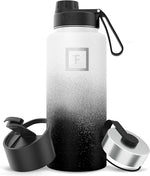 Load image into Gallery viewer, IRON °FLASK Camping &amp; Hiking Hydration Flask with Spout, Wide Mouth Insulated Stainless Steel Sports Water Bottle - 32 oz Day &amp; Night