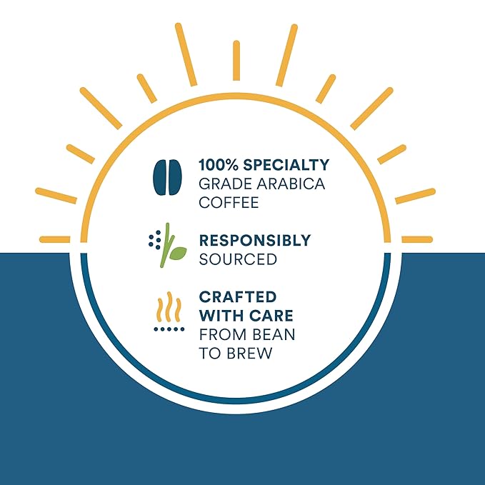 Cameron's Coffee Roasted Ground Coffee Bag, Decaf French Roast, 10 Ounce, Pack of 6 - NEW