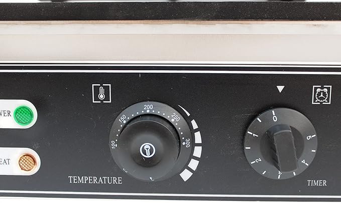 10 Grids Belgian Waffle Pancake Maker,Non-stick Pancake Baker Machin,110v Stainless Steel Waffle Pancake Maker for Home Kitchen,Pancake Maker with Adjustable Thermostats Timers 50-300℃