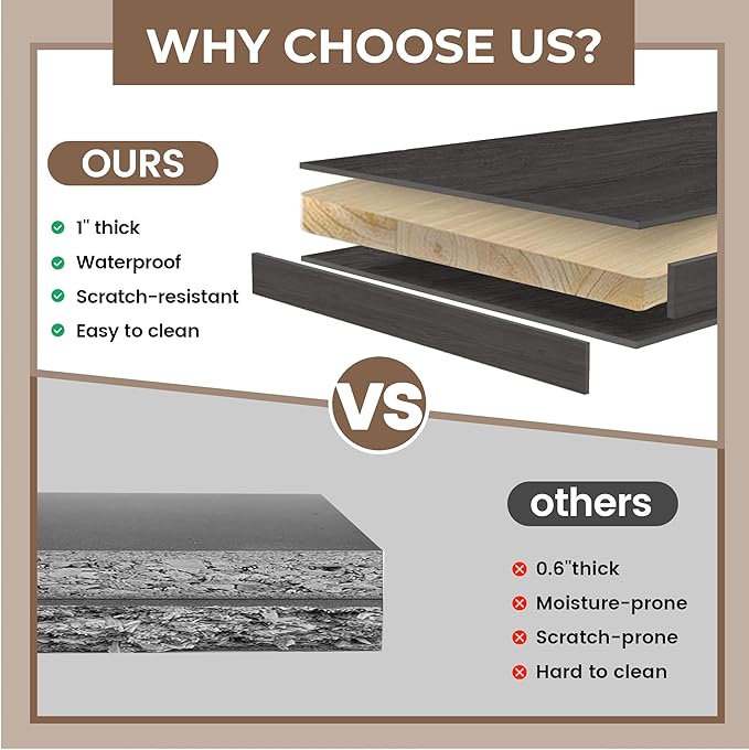 51" Sideboard Buffet Cabinet with Storage, Large Coffee Bar Cabinet with Drawers, Doors and Charging Station, Farmhouse Kitchen Sideboard Table for Kitchen, Dining Room, Living Room, Dark Grey