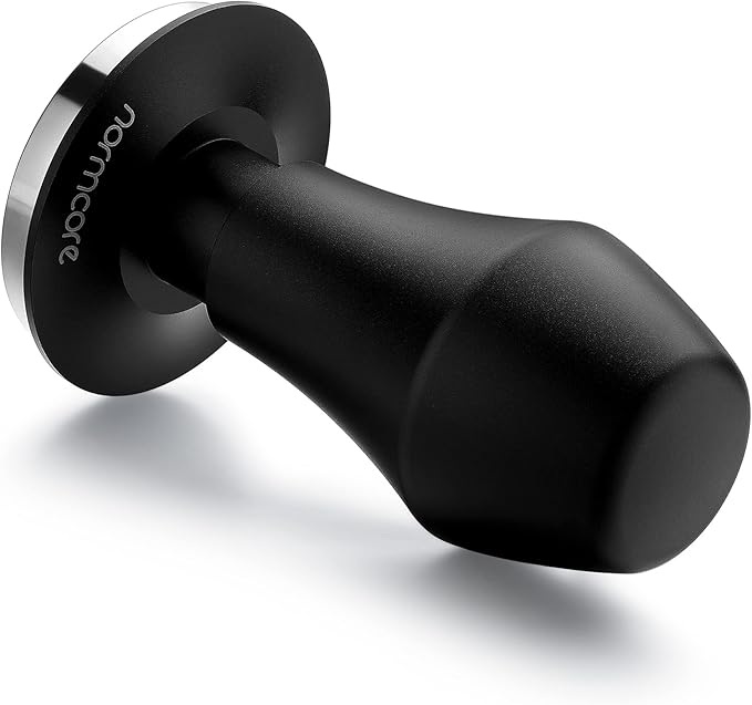 Normcore 51mm Espresso Tamper - Spring-loaded Tamper – Barista Tools - Barista Coffee Tamper with Anodized Aluminum Tamper Stand Holder – Stainless Steel Flat Base