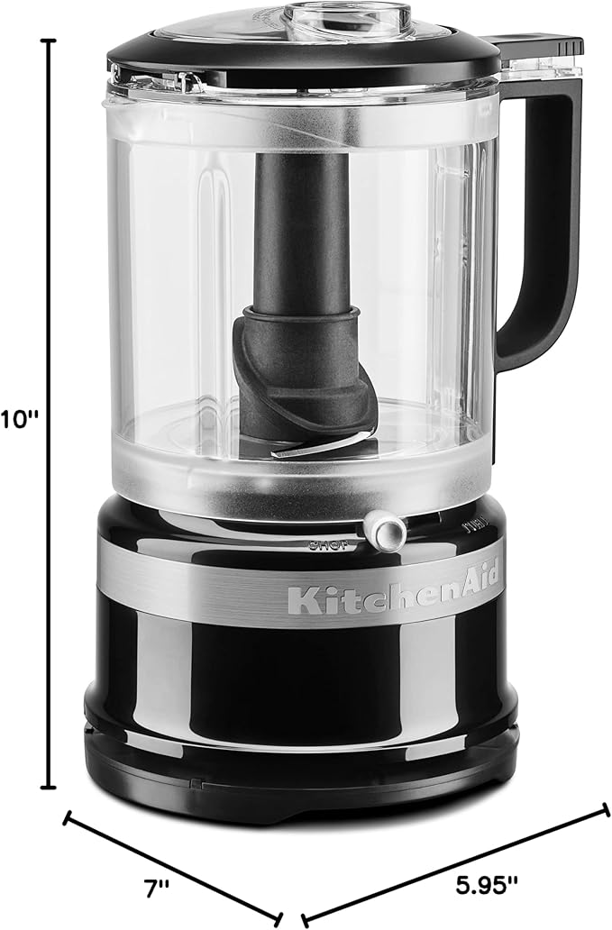KitchenAid 5 Cup Food Chopper KFC0516OB, Onyx Black