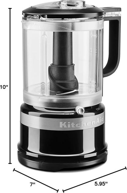 KitchenAid 5 Cup Food Chopper KFC0516OB, Onyx Black