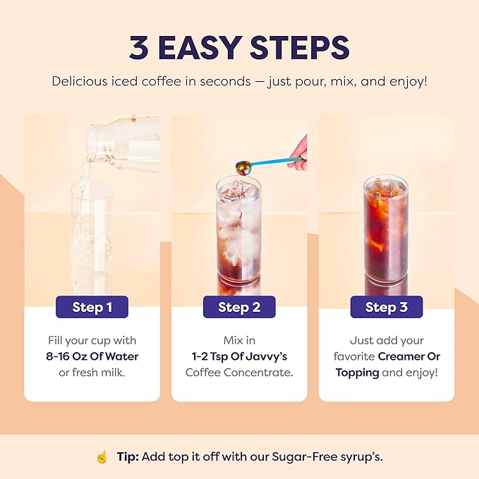 Coffee Concentrate - Limited Release Flavors - Cold Brew Coffee, Perfect for Hot or Iced Instant Coffees, Hot Drinks, Cold Brew Concentrate, 35 Servings - Brownie Batter