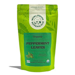 Load image into Gallery viewer, Worldwide Botanicals Organic Peppermint Loose Leaf Tea, 4 oz - Pacific Northwest Organic Cultivation, Highly Aromatic Digestive Tea, Antioxidant, Caffeine Free