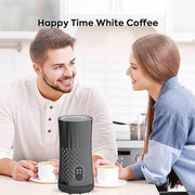 Milk Frother Electric,Syslux 4 IN 1 Automatic Warm and Cold Milk Foamer,Quiet Operation,Effortless Foam,Unique Diamond Design,Temperature Control,for Coffee Latte, Cappuccino,Macchiato,Chocolate