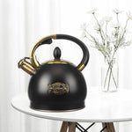 Load image into Gallery viewer, 3Quart Whistling Tea Kettle Classic Teapot Stainless Steel Teakettle with Cool Grip for Stovetop