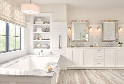 Moen YG6424CH Bathroom Safety 24-Inch Stainless Steel Traditional Bathroom Grab Bar, Chrome