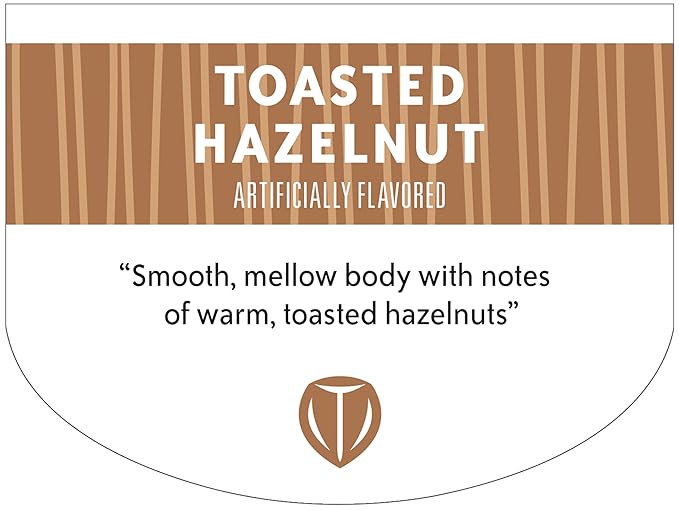 Community Coffee Toasted Hazelnut Flavored 72 Count Coffee Pods, Medium Roast, Compatible with Keurig 2.0 K-Cup Brewers, 12 Count (Pack of 6)