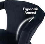 Load image into Gallery viewer, Dining Chairs Set of 2, Modern Velvet Kitchen Chairs, Fully Upholstered Side Chairs for Kitchen/Dining Room/Living Room/Restaurant, Black