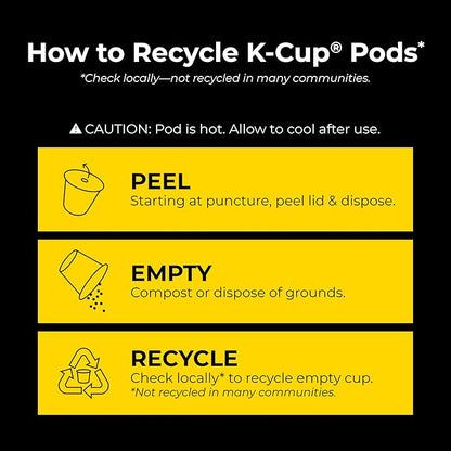 Chock full o’Nuts Midtown Manhattan Keurig K-Cup Pods for Keurig Brewers – Premium Arabica, Medium Roast – Single Serve – 1 Pack of 12 K-Cup Pods