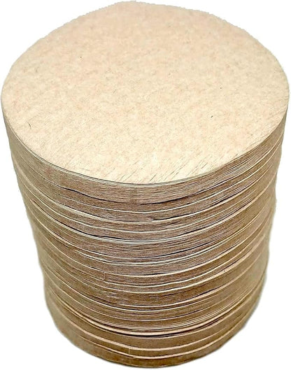 800x - Compatible with AeroPress XL – Reusable Unbleached Paper Coffee Filters, Natural & Vegan Replacement (4 packs)
