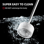 Load image into Gallery viewer, Bincoo Performance Milk Foamer - Dual Speed, Waterproof, Stainless Steel, Ultra Fast Handheld Drink Mixer - Create Barista Microfoam in 40 Seconds for Latte, Cappuccino &amp; Coffee at Home (Black)