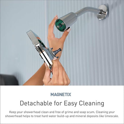 Moen Verso Matte Black Adjustable 9" Diameter Eco-Performance 1.75gpm Spray Head Rainshower, 220R3EPBL