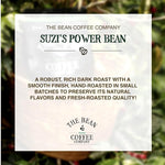 Load image into Gallery viewer, The Bean Organic Coffee Company Suzi's Power Bean, Dark Roast, Whole Bean Coffee, 16-Ounce Bag
