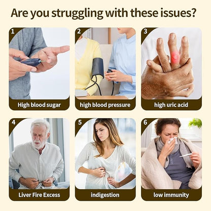 ZenVitality Chicory And Gardenia Tea Bags, Kidney and Liver Tea for diabetes With Tuckaho, Gardenia, Chicory root, Cassia Seed, Mulberry Leaf, Dandelion, Burdock root, Barley