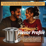 Load image into Gallery viewer, Birdee Vietnamese Coffee Dripper - Make up to 8 oz Cup, Stainless Steel, Small Drip Filter, Durable, Dishwasher Safe, Home Use, Travel, Camping, Gift Sets