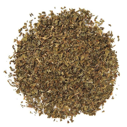 Positively Tea Company, Organic Spearmint Leaf, Herbal Tea, Loose Leaf, USDA Organic, 1 Pound Bag