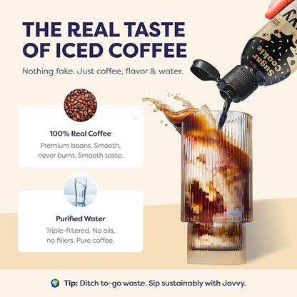 Coffee Concentrate - Limited Release Flavors - Cold Brew Coffee, Perfect for Hot or Iced Instant Coffees, Hot Drinks, Cold Brew Concentrate, 35 Servings - Sugar Cookie