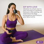 Load image into Gallery viewer, FreshDrinkUS, Fresh Move Tea – 40 Tea Bags - Herbal Tea Blend with Senna Leaves, Cinnamon, Orange Peel, Ginger &amp; More – Caffeine-Free, Natural Ingredients – Smooth Flavor for Everyday Enjoyment