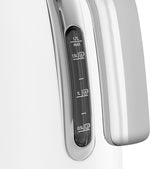 Load image into Gallery viewer, SMEG KLF03 7 Cup Electric Water Kettle, Retro-Style, Soft-Opening Lid, Auto Shut-Off, 360° Swivel Base – White