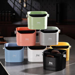 Load image into Gallery viewer, Espresso Knock Box - Bincoo Espresso Machine Knock Box/Espresso Grounds Knock Box, Barista Style Coffee Knock Box for Grounds with Removable Shock-Absorbent Knock Bar and Anti-Slip Base. (Green)