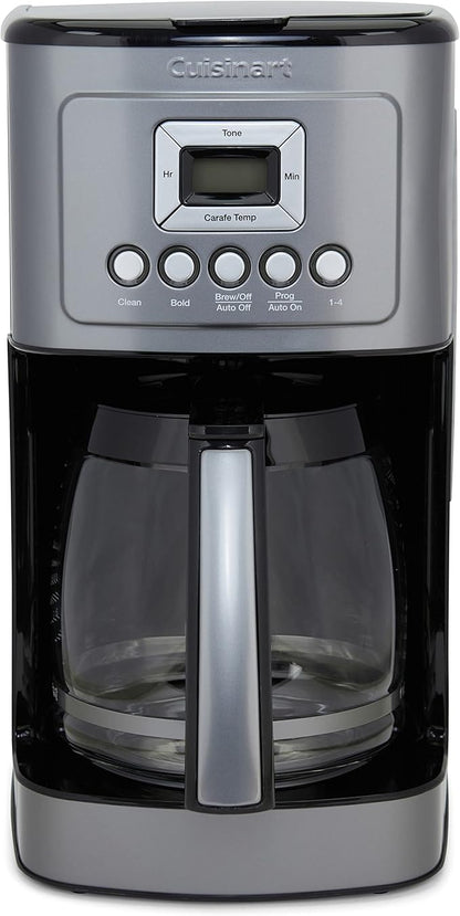 Cuisinart Coffee Maker, 14-Cup Glass Carafe, Fully Automatic for Brew Strength Control & 1-4 Cup Setting, Stainless Steel, DCC-3200GMP1, Gunmetal